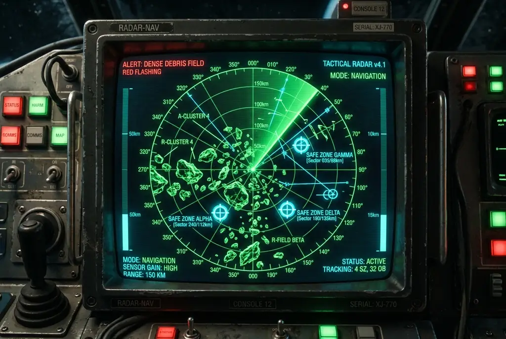 Asteroid Field Navigation Cover